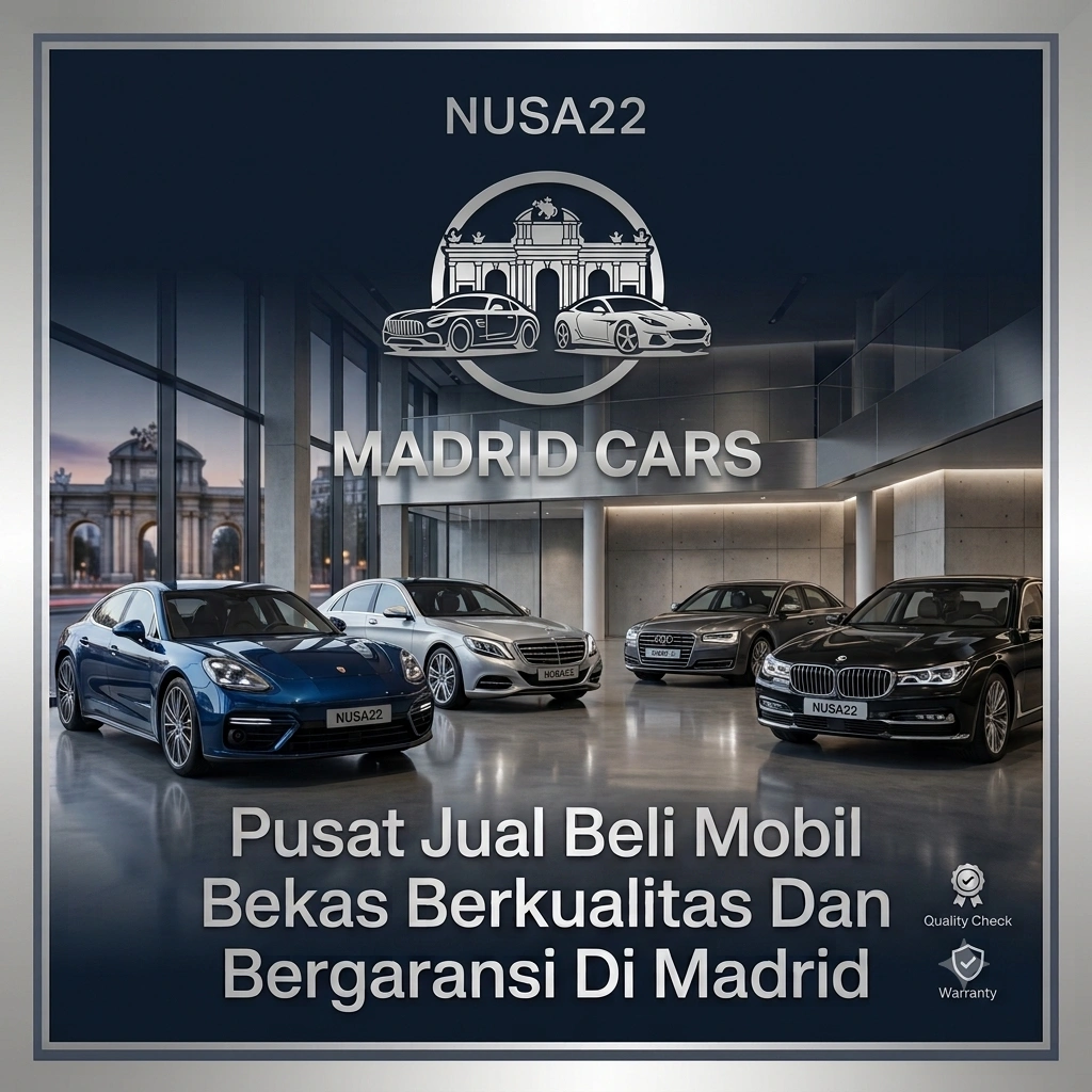 Nusa22 Madrid Cars Showroom Collective Banner